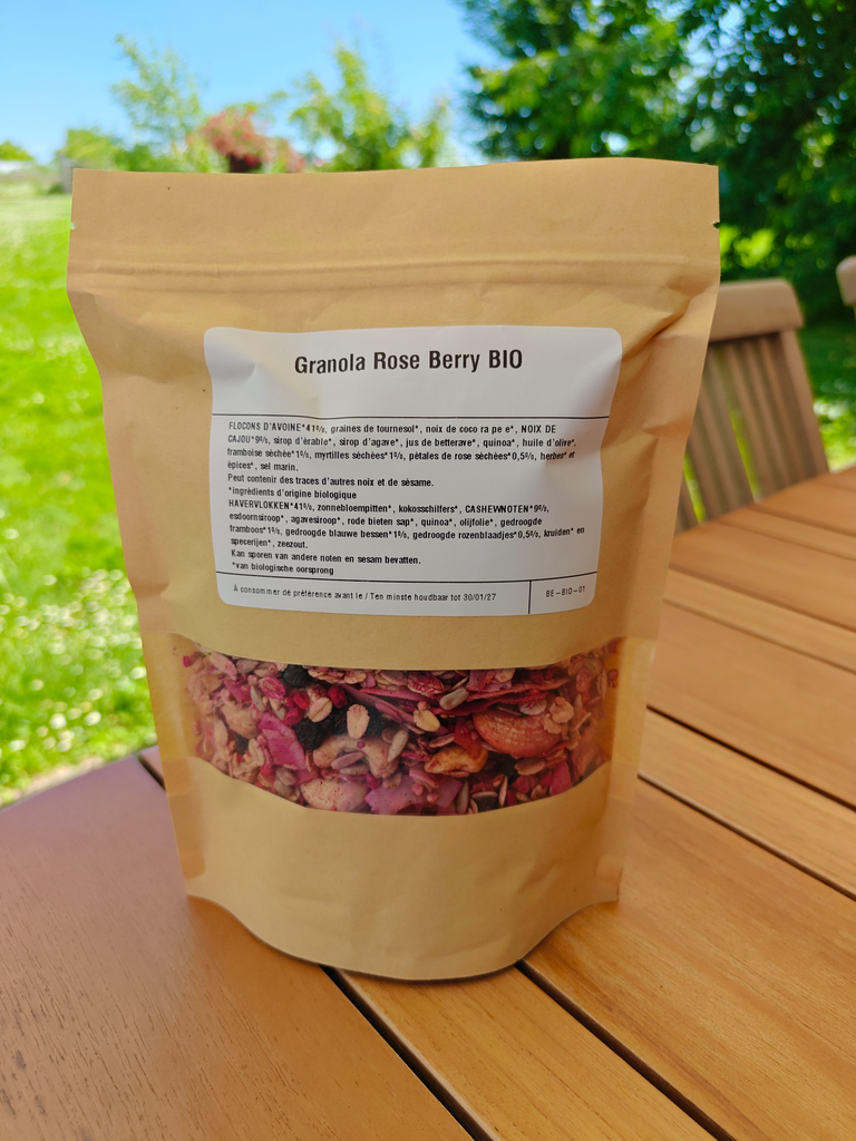 Granola Rose Berry BIO (300gr)
