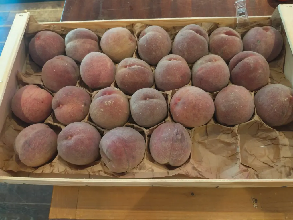 Pêche de vigne sanguine BIO (500gr)