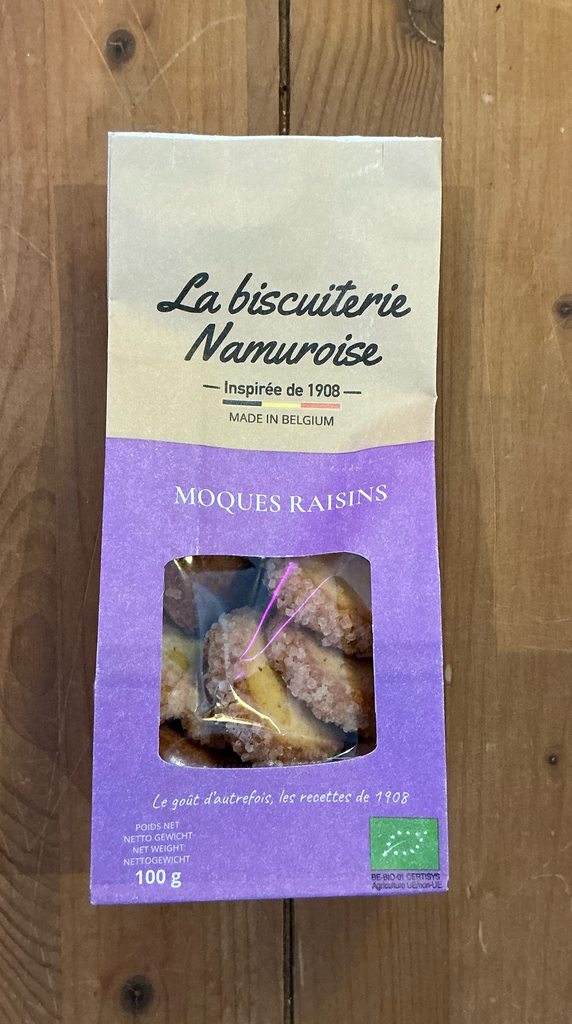 Biscuit - Moques raisin BIO