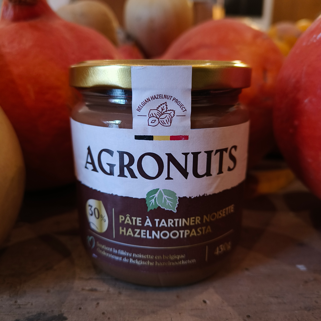 Broodbeleg met 30% hazelnoten (430 g)
