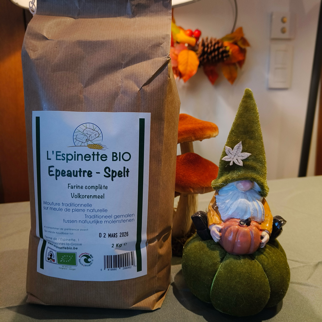 Meel - Volkoren speltmeel BIO (2 kg)