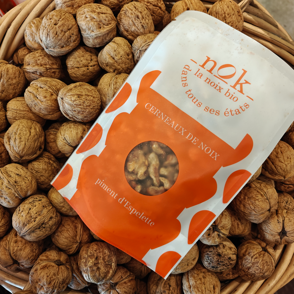 Walnootpitten - Espelettepeper BIO (90 g)