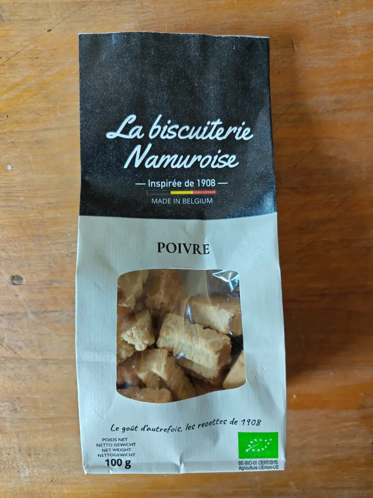 Biscuit salé - Poivre (BIO)