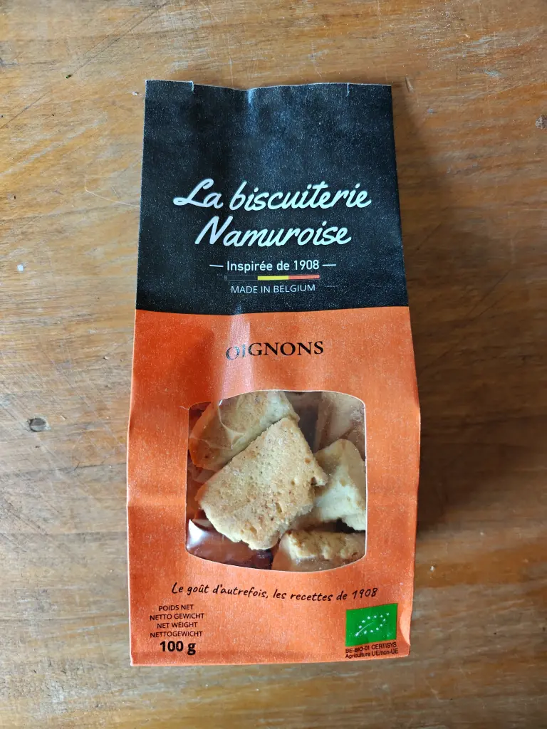 Biscuit salé - Oignon caramélisé (BIO)