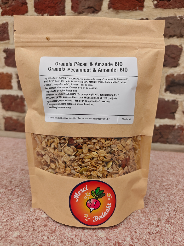 Granola Pécan & Amande BIO (300gr)