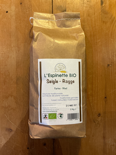 Farine de seigle BIO (2Kg)