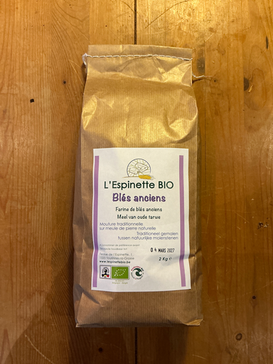 Meel van oude tarwe BIO (2Kg)