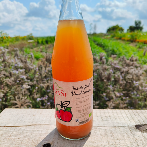 Jus pomme-fraise