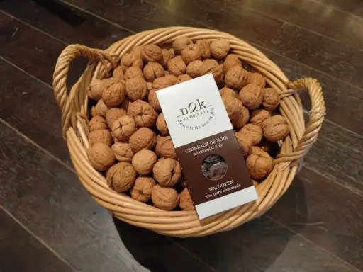 Walnut kernels - Dark chocolate BIO (75gr)