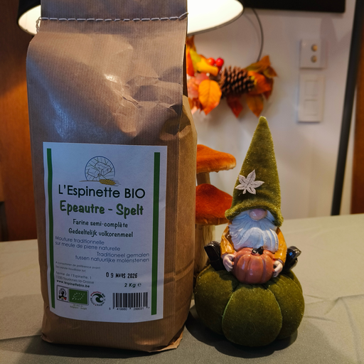 Farine d'épeautre semi complète BIO (2kg)
