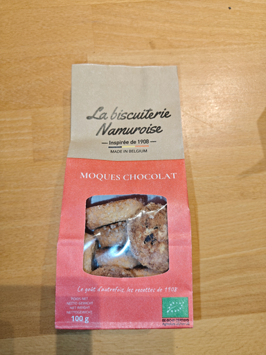 Biscuit - Moques chocolat BIO 
