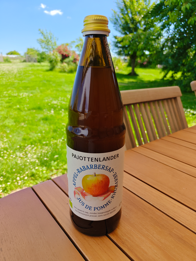 Sap - Appel-rabarber BIO (75cl)